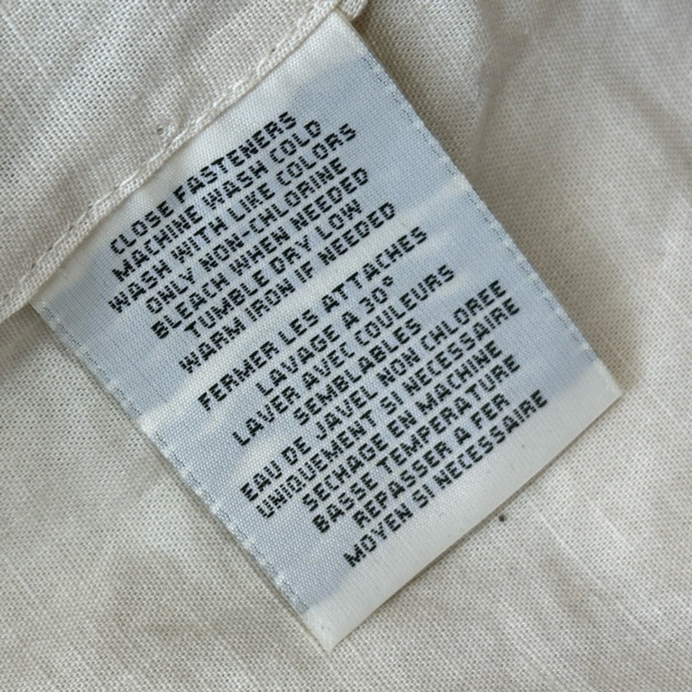 Denim & Supply Ralph Lauren Cream Pinstripe Double-Breasted Vest - Picture 11 of 14
